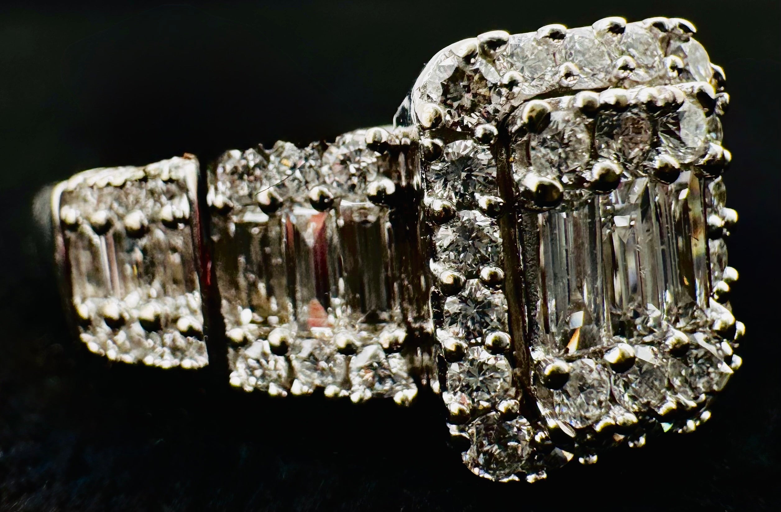 14k White Gold Diamond Ring
