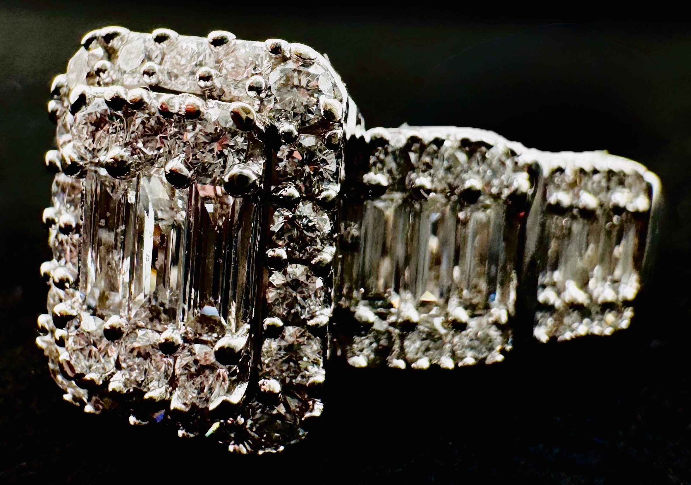 14k White Gold Diamond Ring