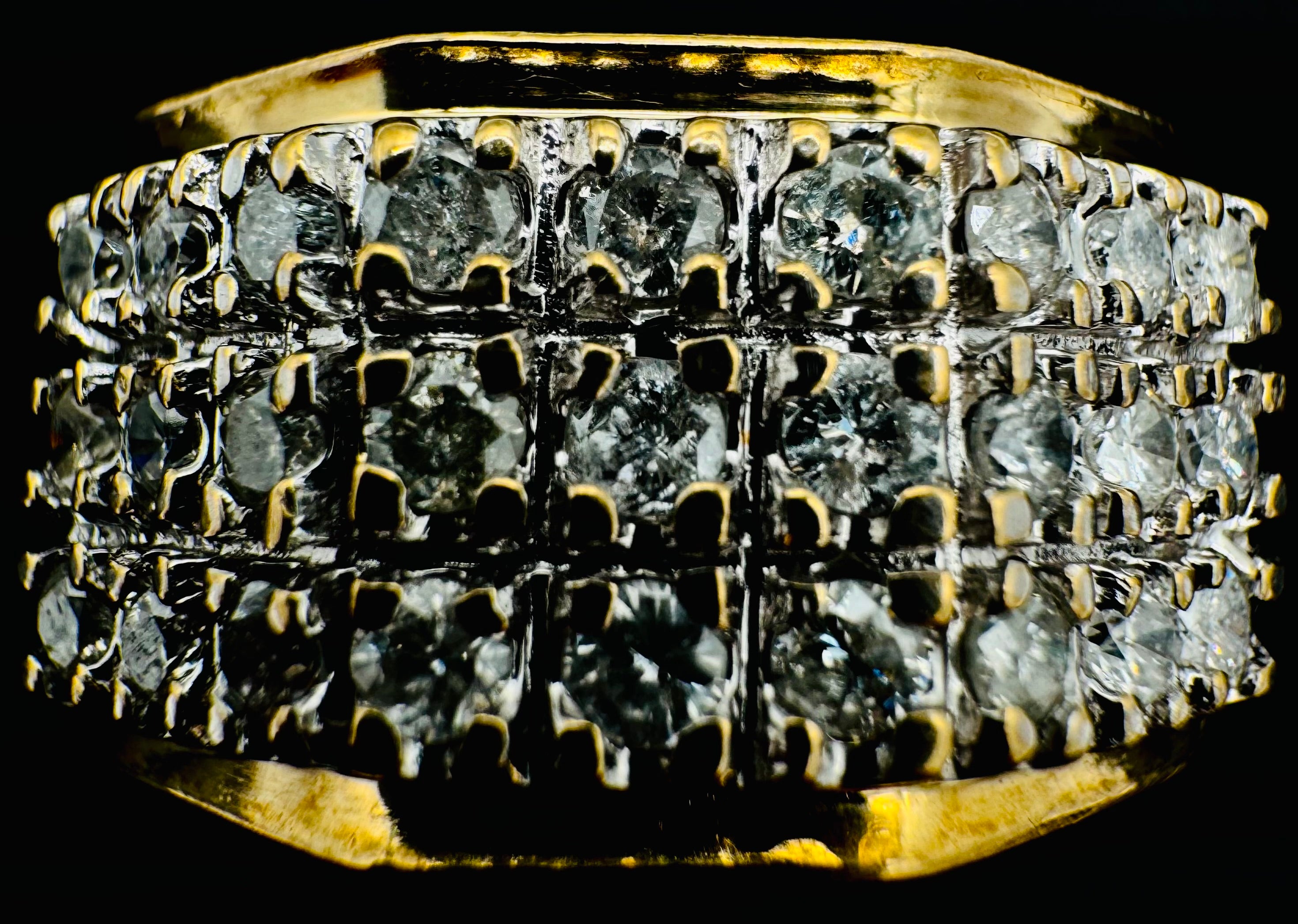 10k Yellow Gold Diamond Ring