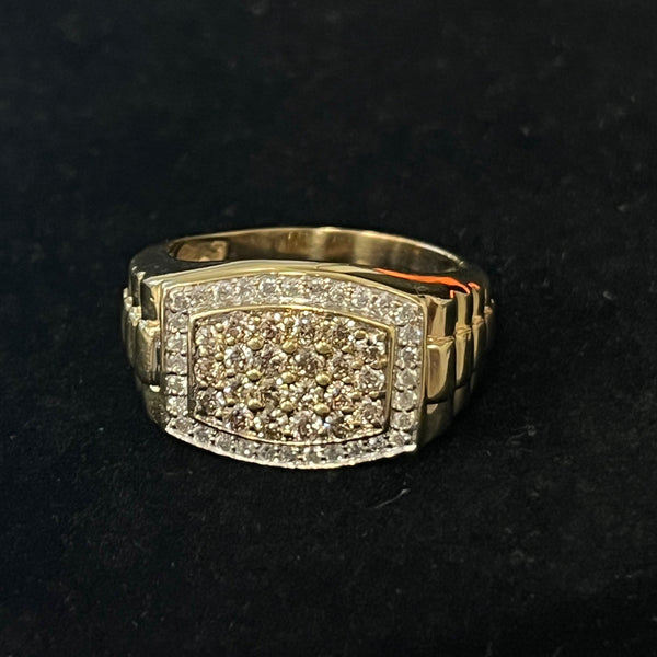 $749 Clearance 10K Men's Diamond Ring