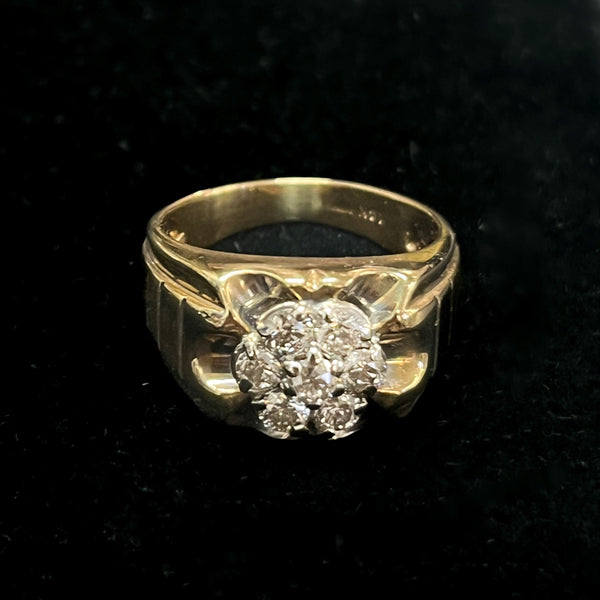 $999 Clearance 14K Men's Diamond Ring