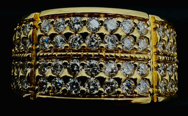 10k Yellow Gold Diamond Ring