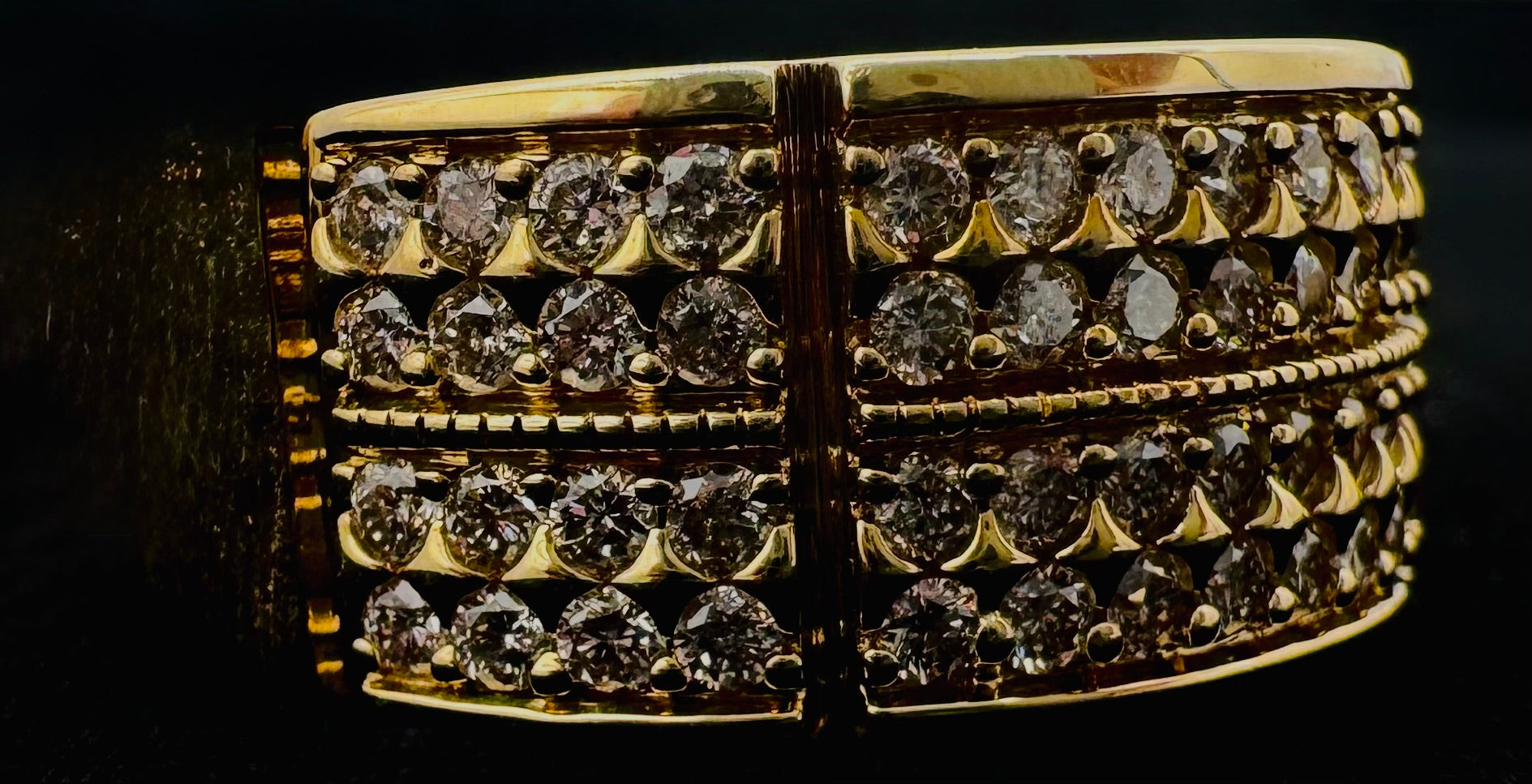 10k Yellow Gold Diamond Ring