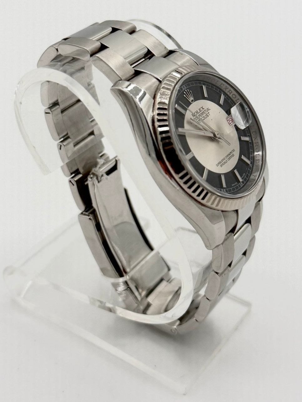 Pre-Owned Men's Rolex Datejust Tuxedo Dial