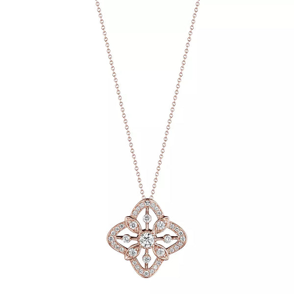 Verragio Veritage Collection Large Fiore Diamond Pendant