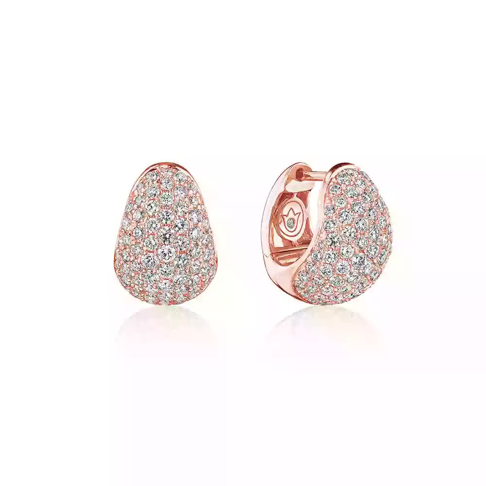 Verragio Veritage Collection Piazza Diamond Pave Huggie