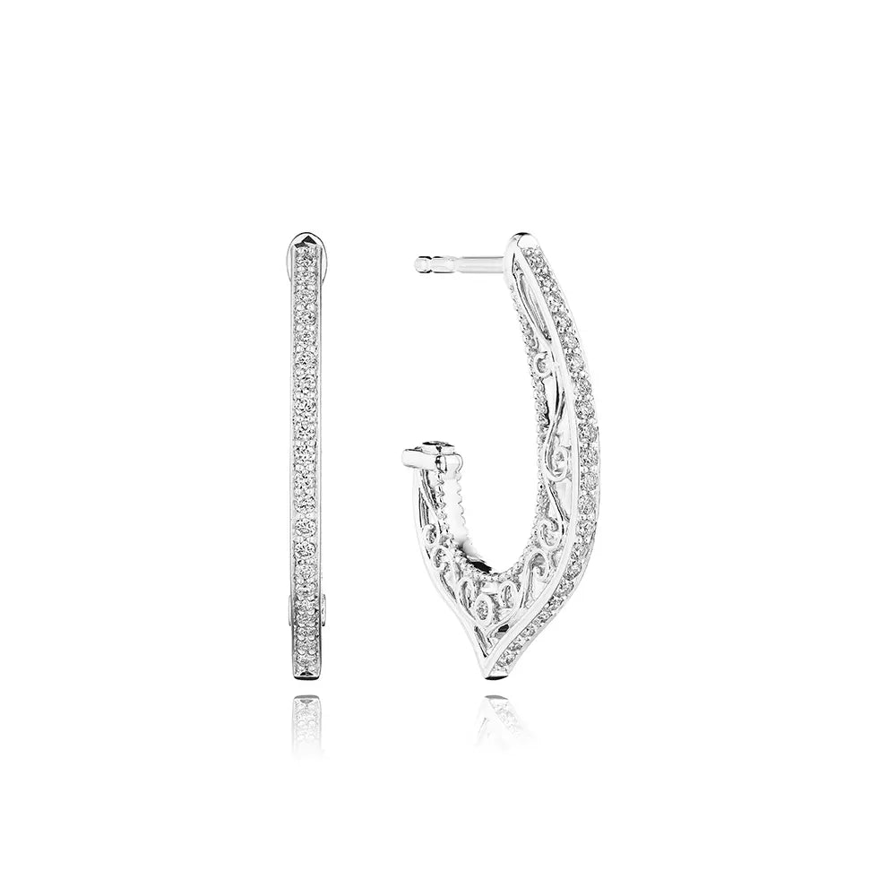 Verragio Reverie Collection Morgan Small Filigree Hoop