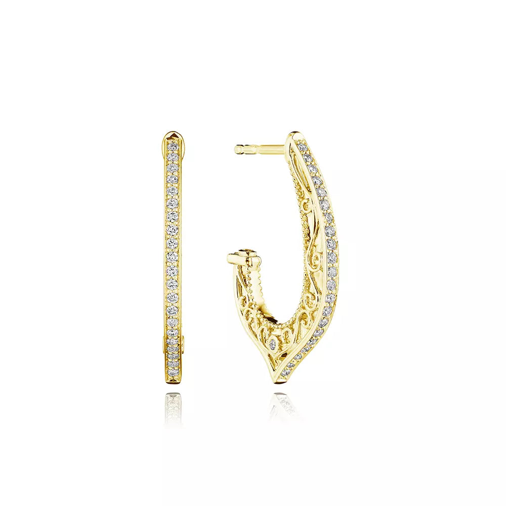 Verragio Reverie Collection Morgan Small Filigree Hoop