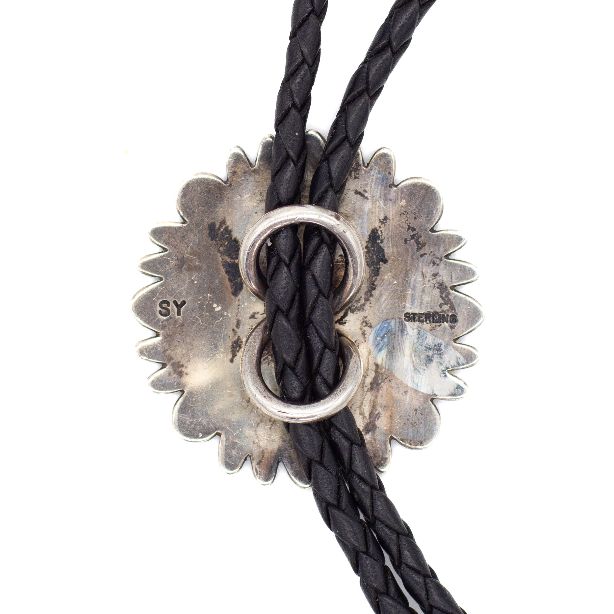 Vintage Sterling Silver Bolo Tie