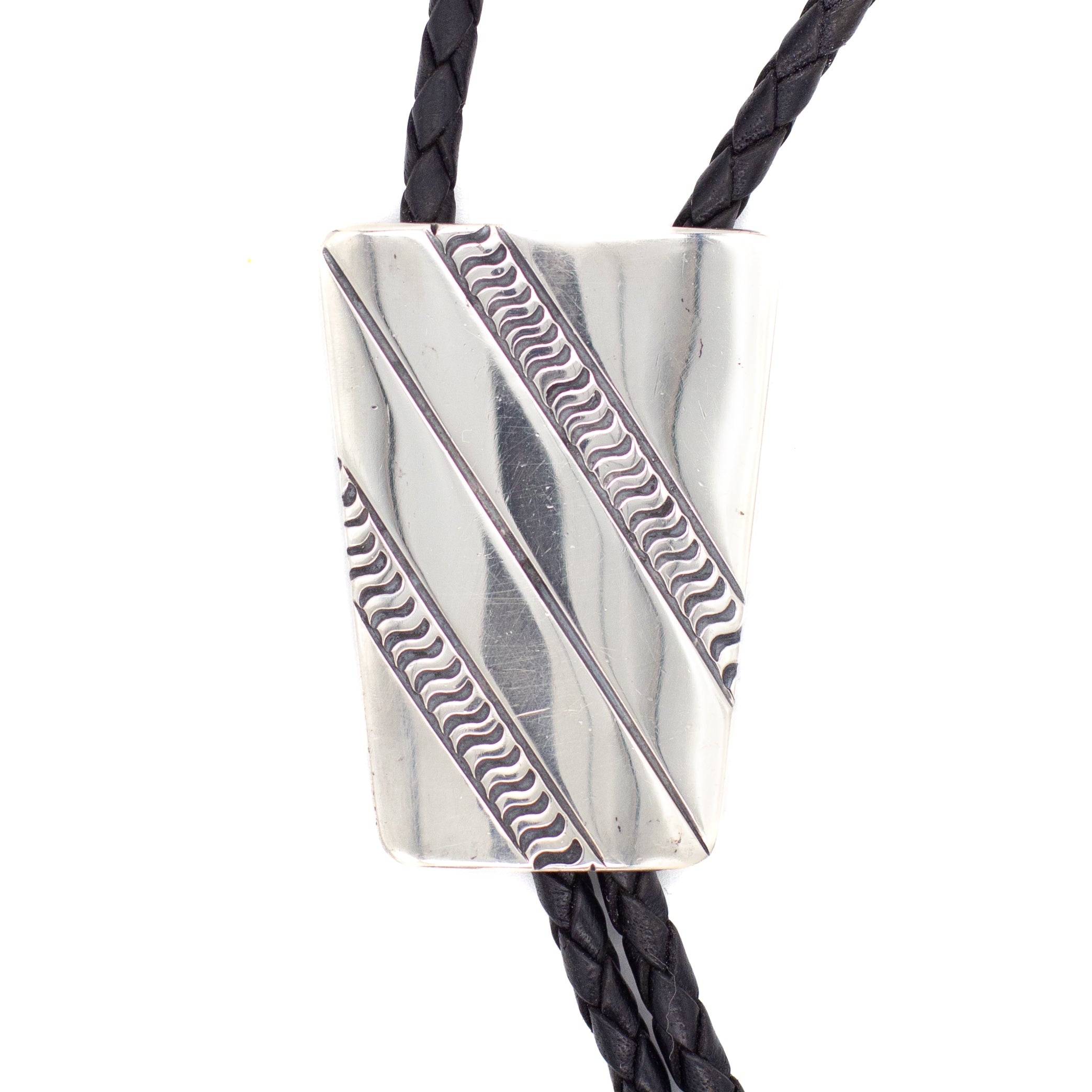 Vintage Sterling Silver Bolo Tie