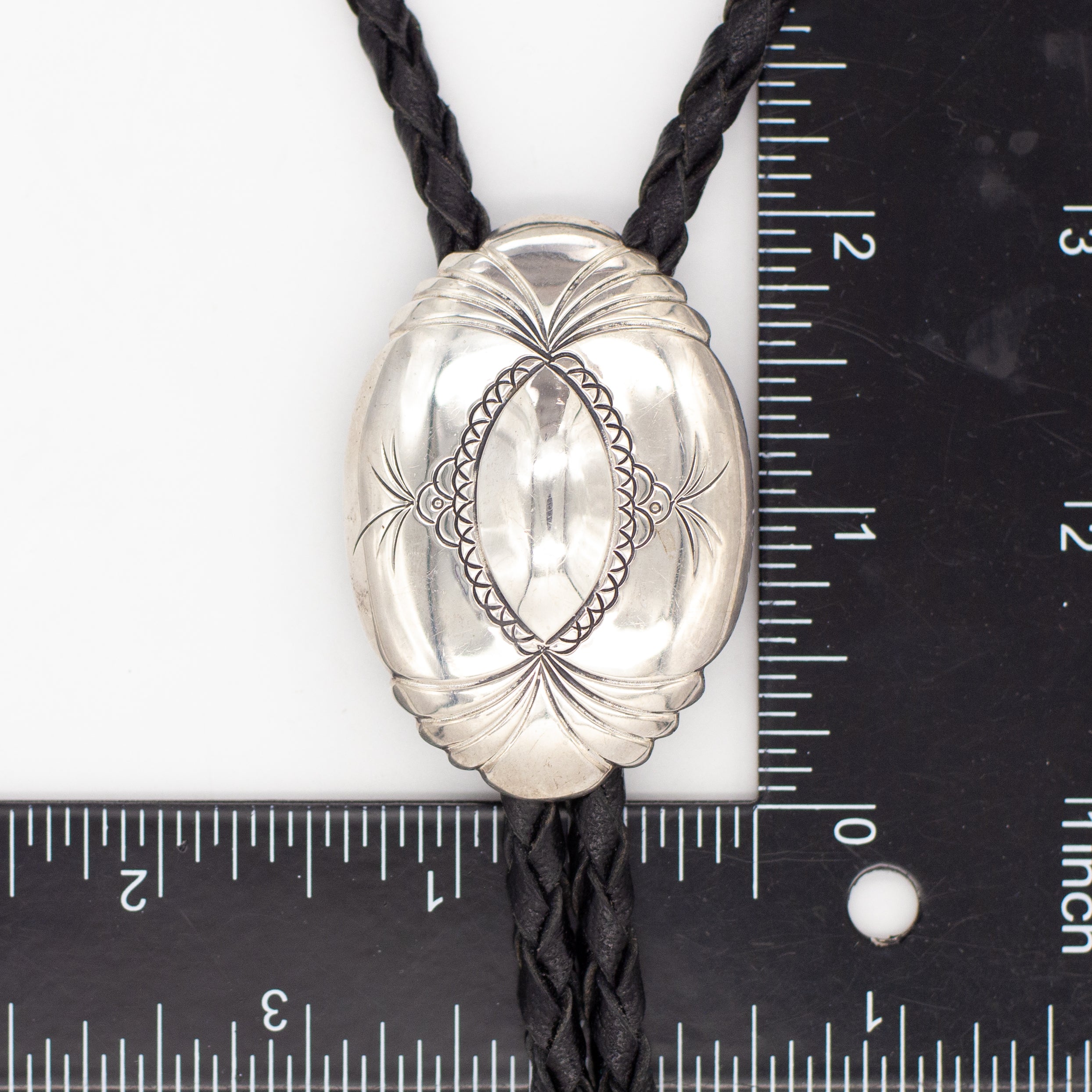 Vintage Sterling Silver Bolo Tie