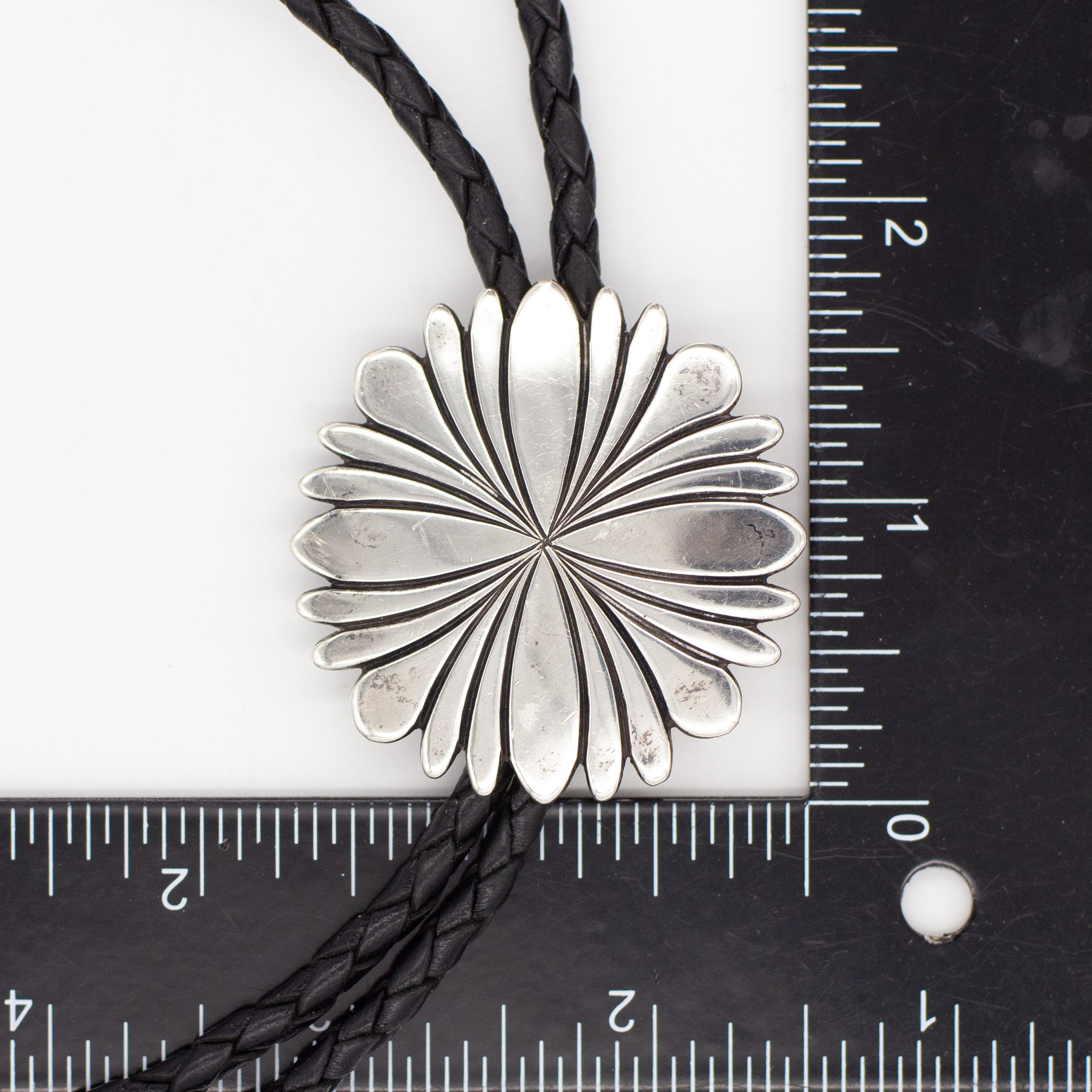 Vintage Sterling Silver Bolo Tie