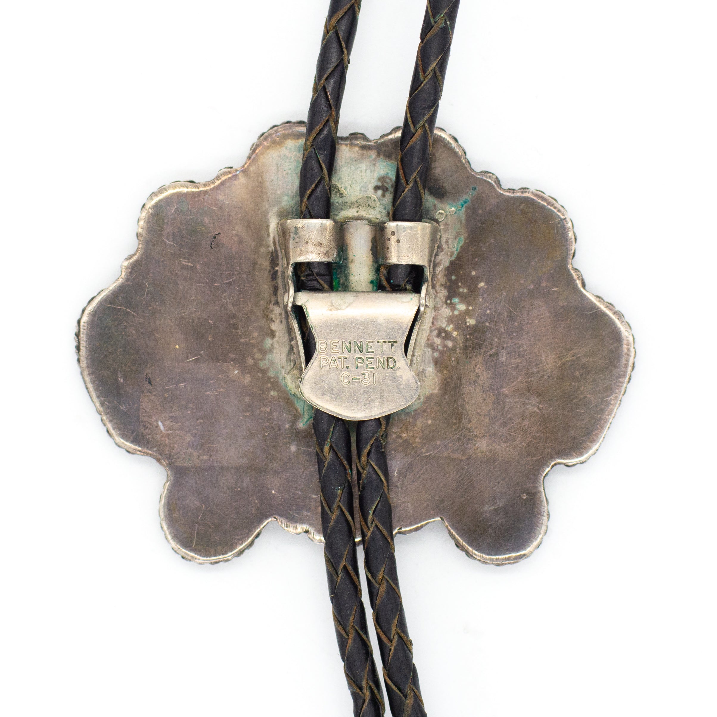 Mingo Dooley Zuni Handmade Inlay Sunface Bolo Tie