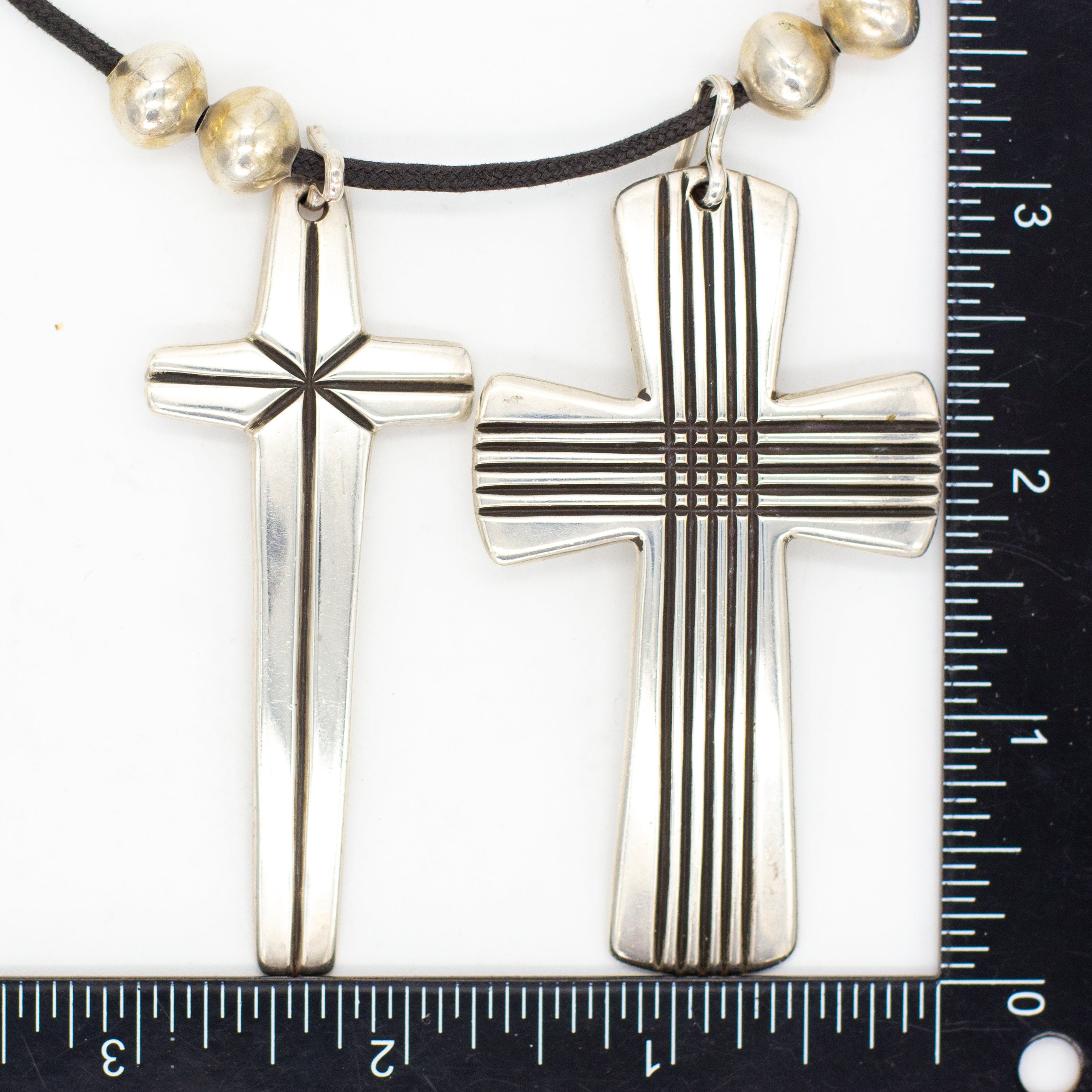 Cippy Crazyhorse Cohiti Handmade Sterling Silver Cross Necklace