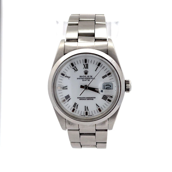 Rolex Date Stainless Steel 34mm 15000