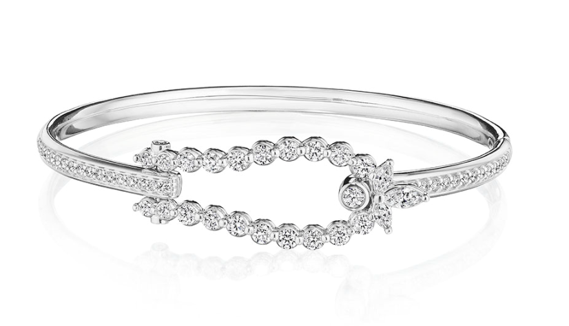Verragio Vanguard Collection Hera Marquise Diamond Buckle Bangle
