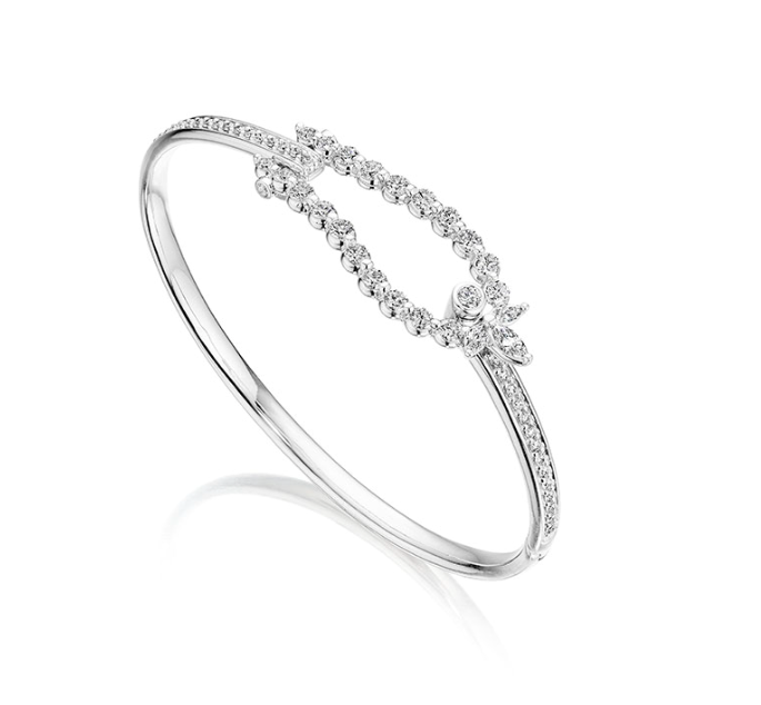 Verragio Vanguard Collection Hera Marquise Diamond Buckle Bangle