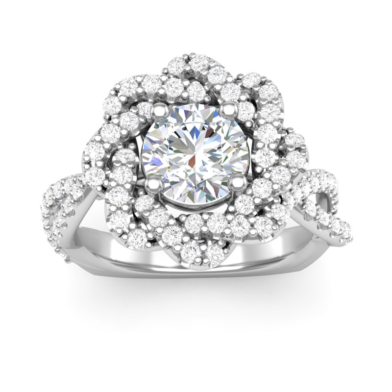 Luminar Diamond Engagement Ring