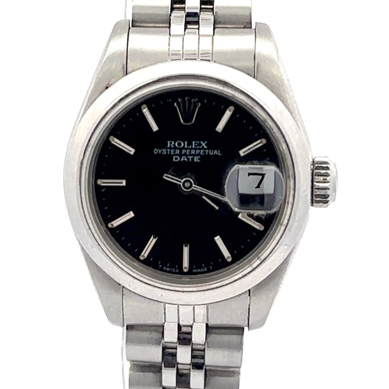 Rolex Women's Date Stainless Steel 1987 69160
