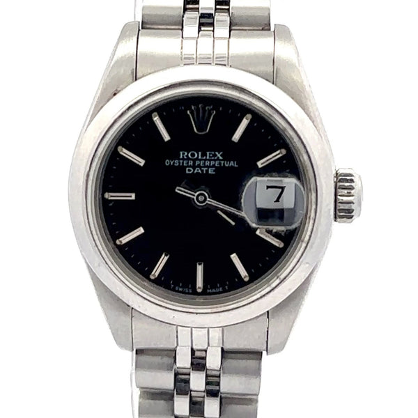 Rolex Women's Date Stainless Steel 1987 69160
