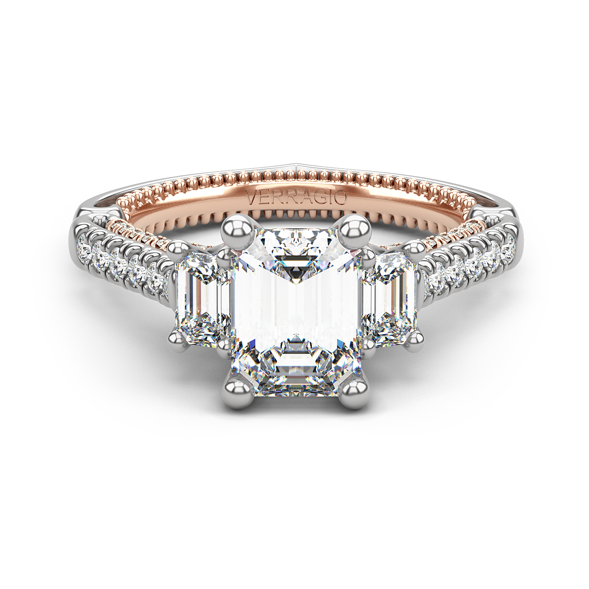 Diamond Engagement Ring Verragio Couture Collection 0470EM 1.85ctw