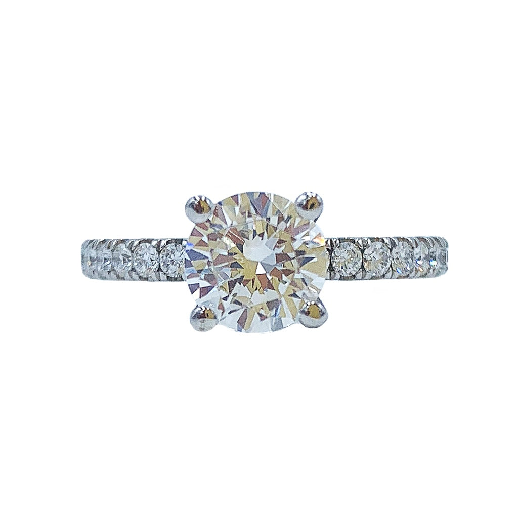 1.65 ctw Verragio diamond engagement ring
