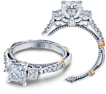 Diamond Engagement Ring Verragio Parisian Collection 124P