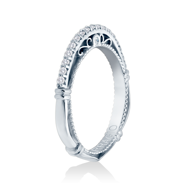 Diamond Wedding Band Verragio Parisian Collection 124W 0.25ctw