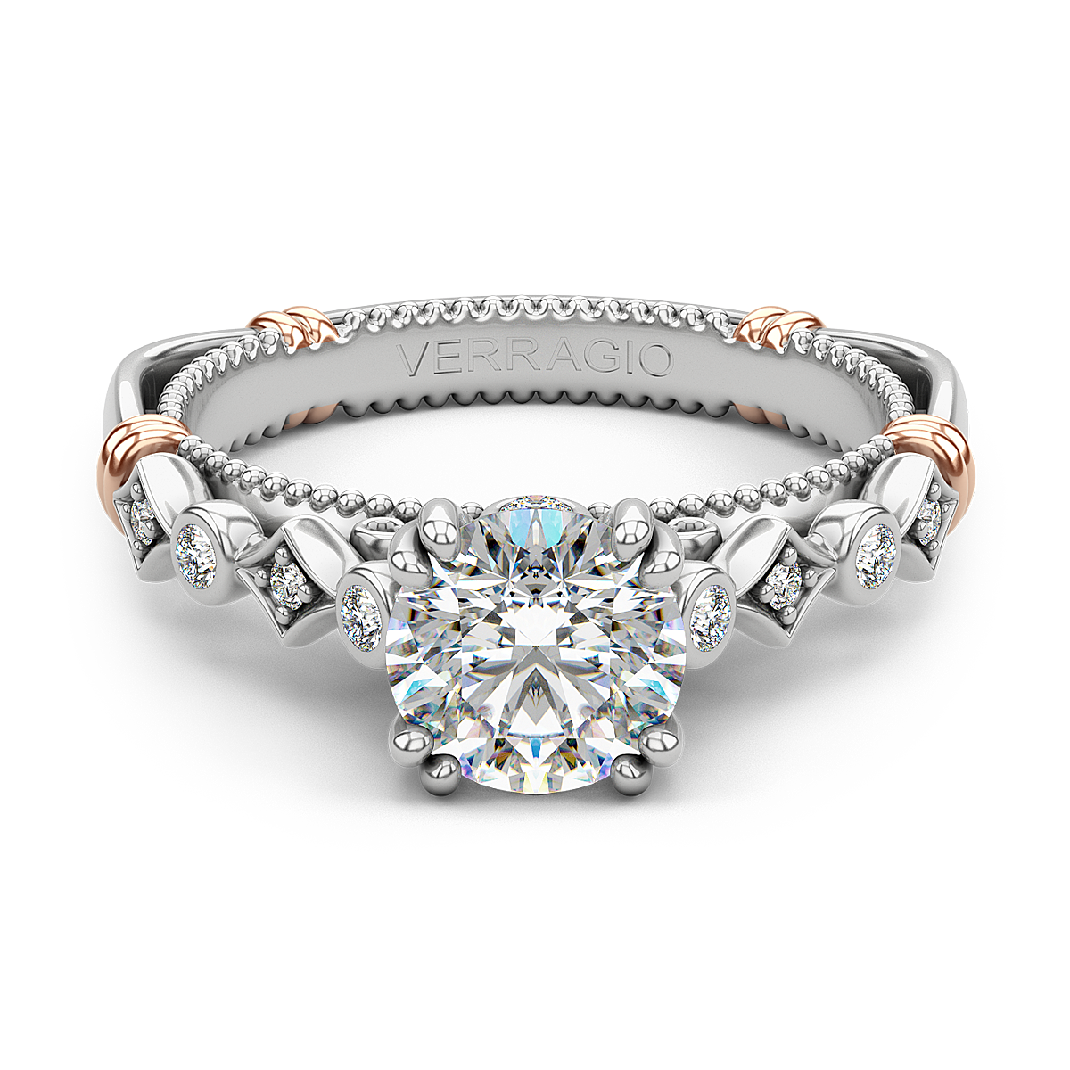Diamond Engagement Ring Verragio Parisian Collection 154R 1.10ctw