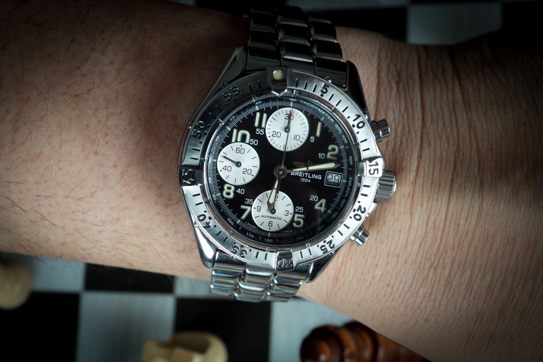 Breitling Stainless Steel Timepiece