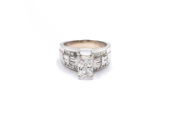 3.26 ctw Lab Grown Diamond Engagement Ring