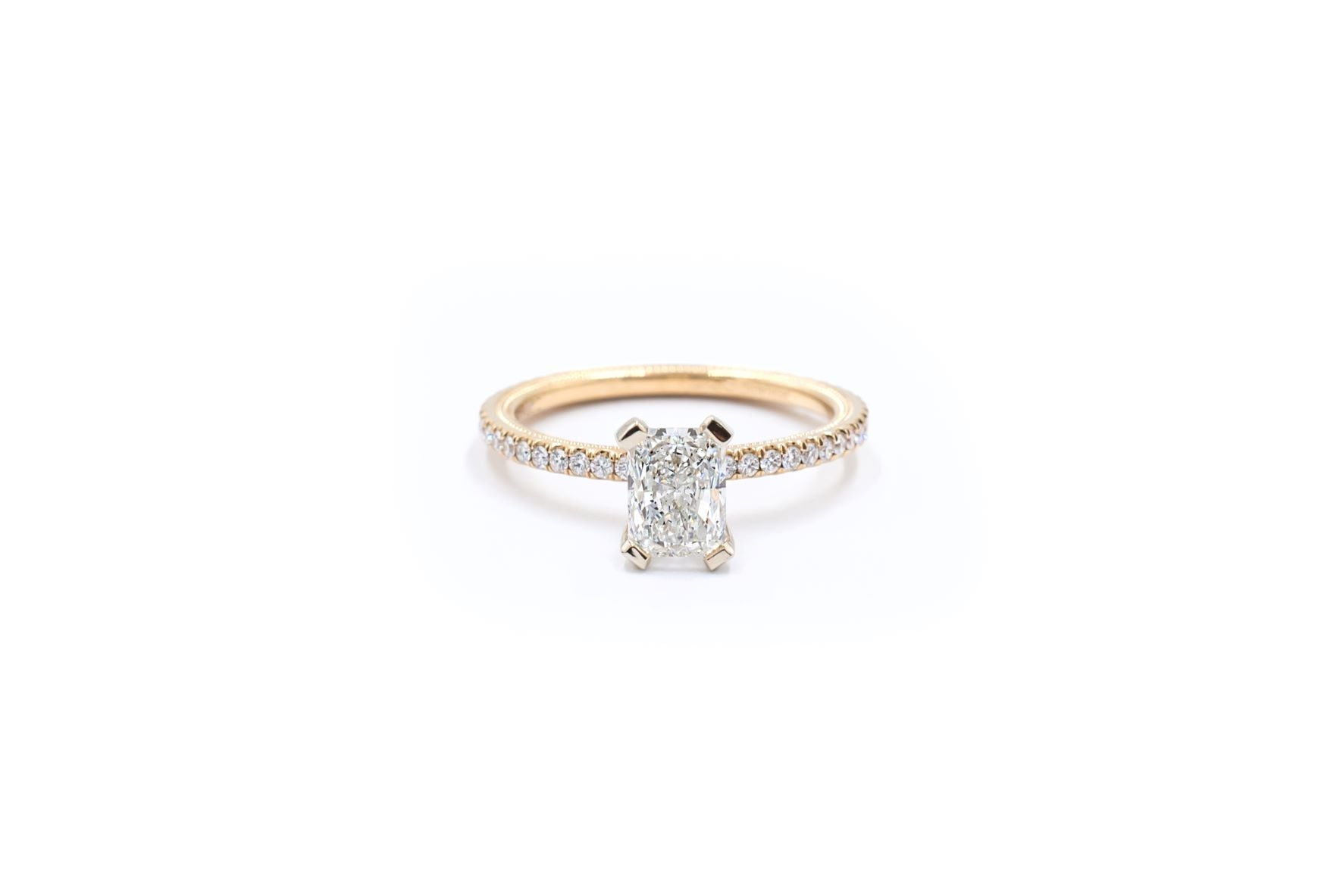 Verragio 1.30 ctw Radiant Cut Diamond Engagement Ring GIA