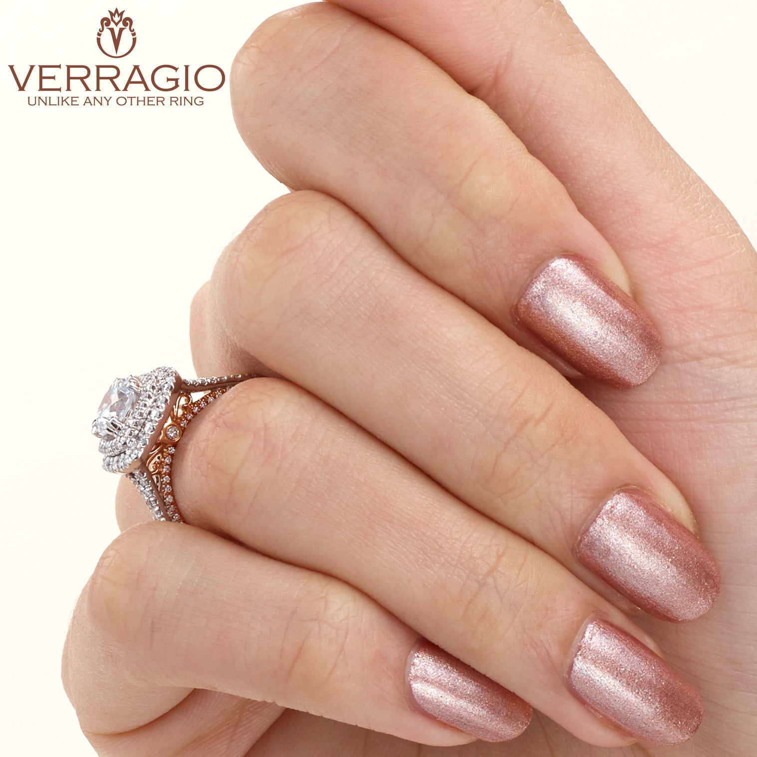 Diamond Engagement Ring Verragio Venetian Collection 5065CU 1.75ctw