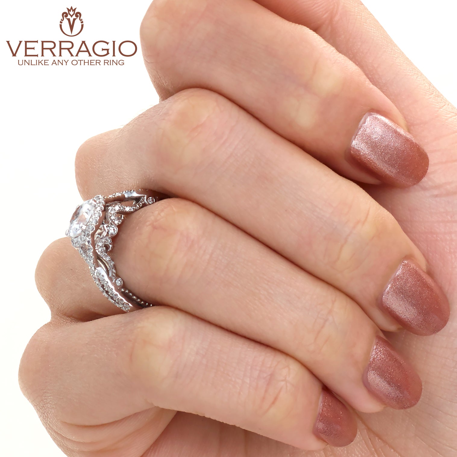 Diamond Engagement Ring Verragio Insignia Collection 7070R 1.45ctw