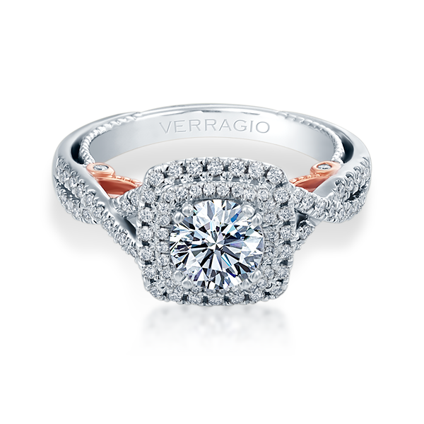 Diamond Engagement Ring Verragio Insignia Collection 7084CU-TT 1.00 ctw