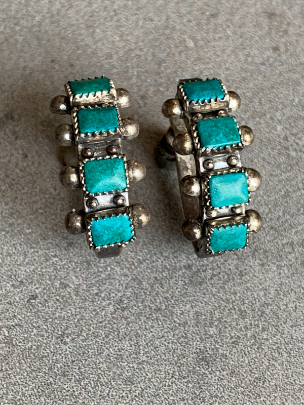 Vintage Souvenir Sterling Earrings