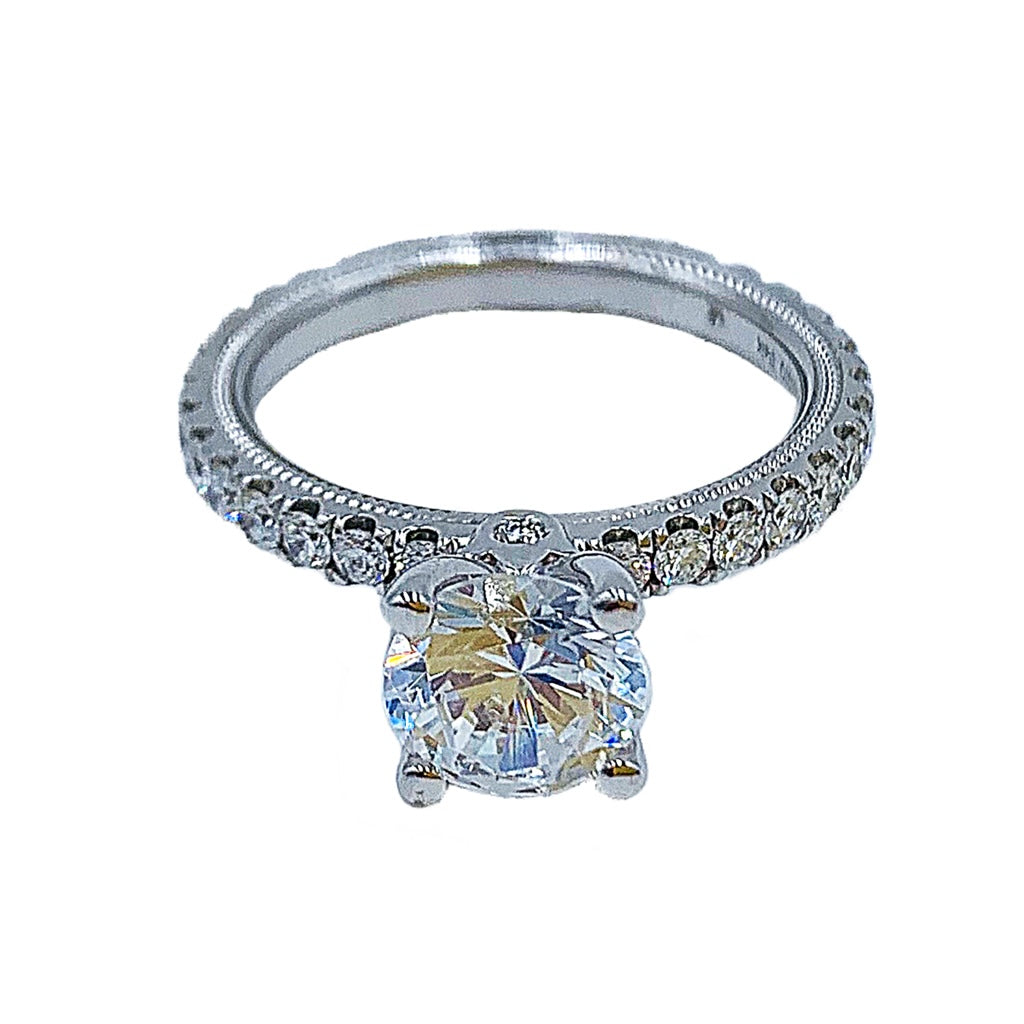 1.65 ctw Verragio diamond engagement ring