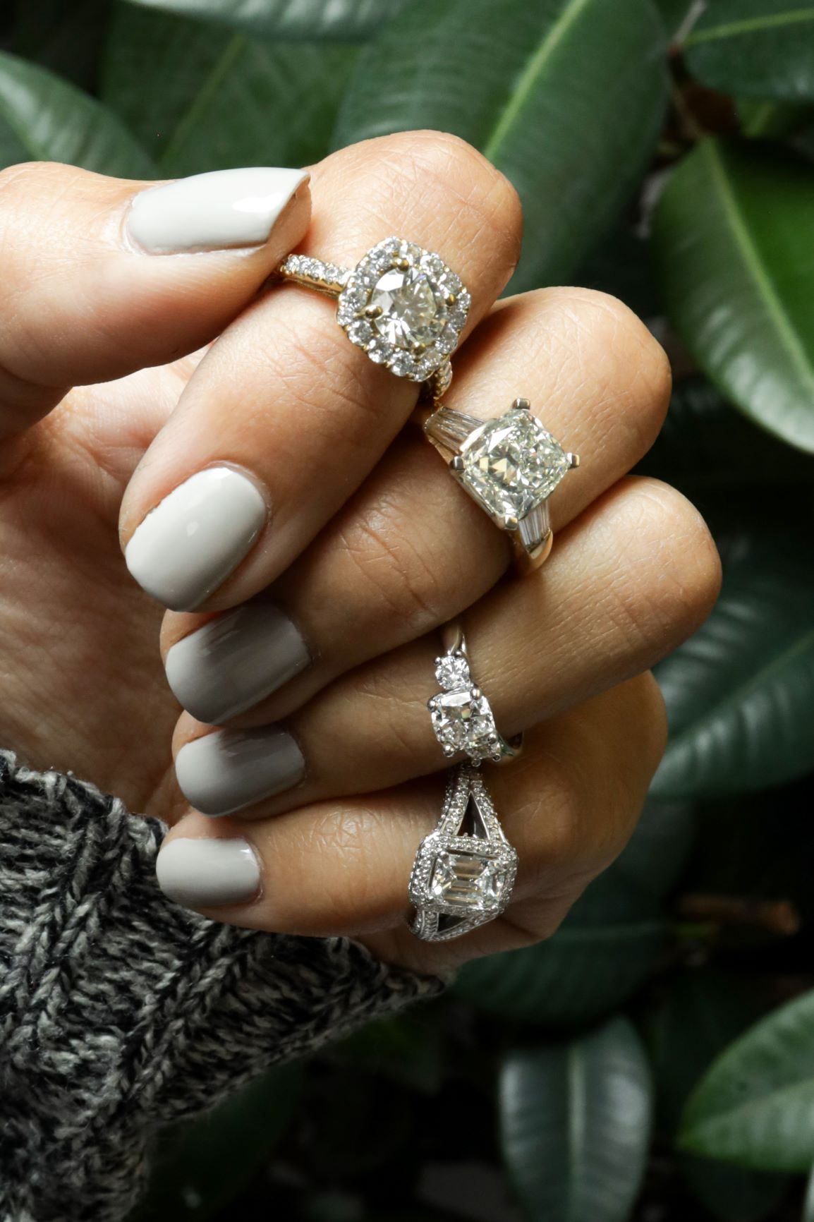 1.3 cushion cut diamond Clearance