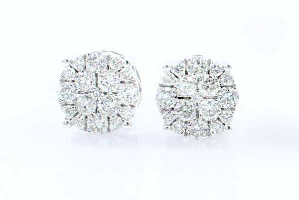 Diamond Cluster Studs