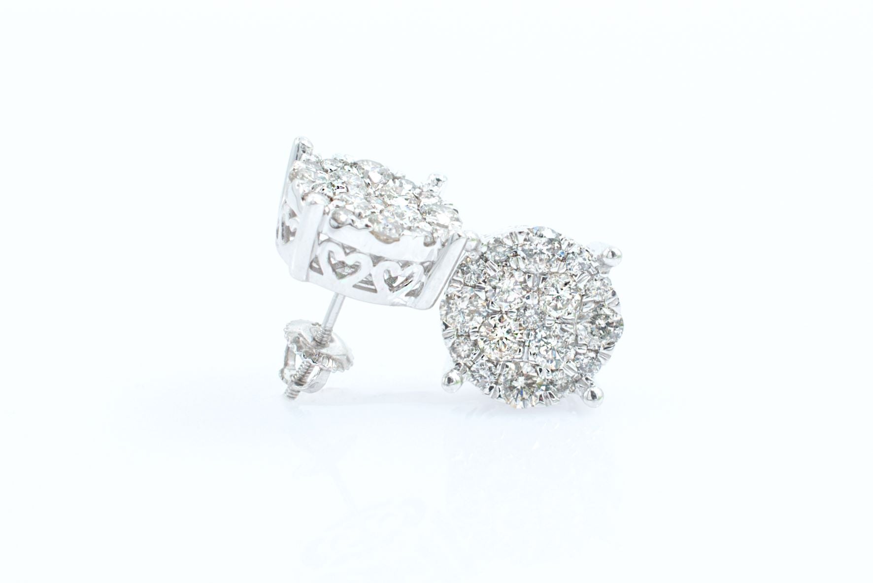 Diamond Cluster Studs