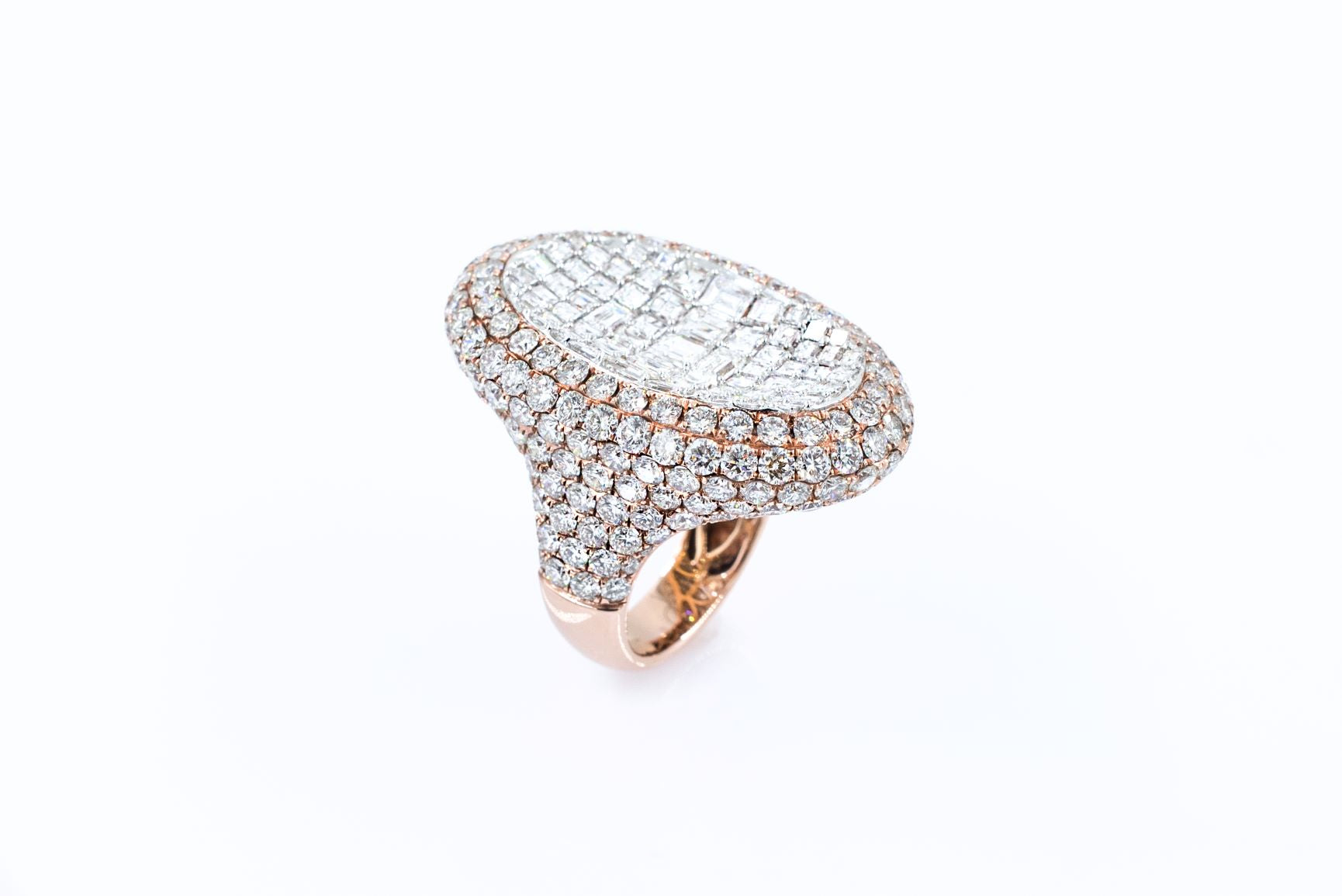 The Diamond Cluster Cocktail Ring | Radiant Bay