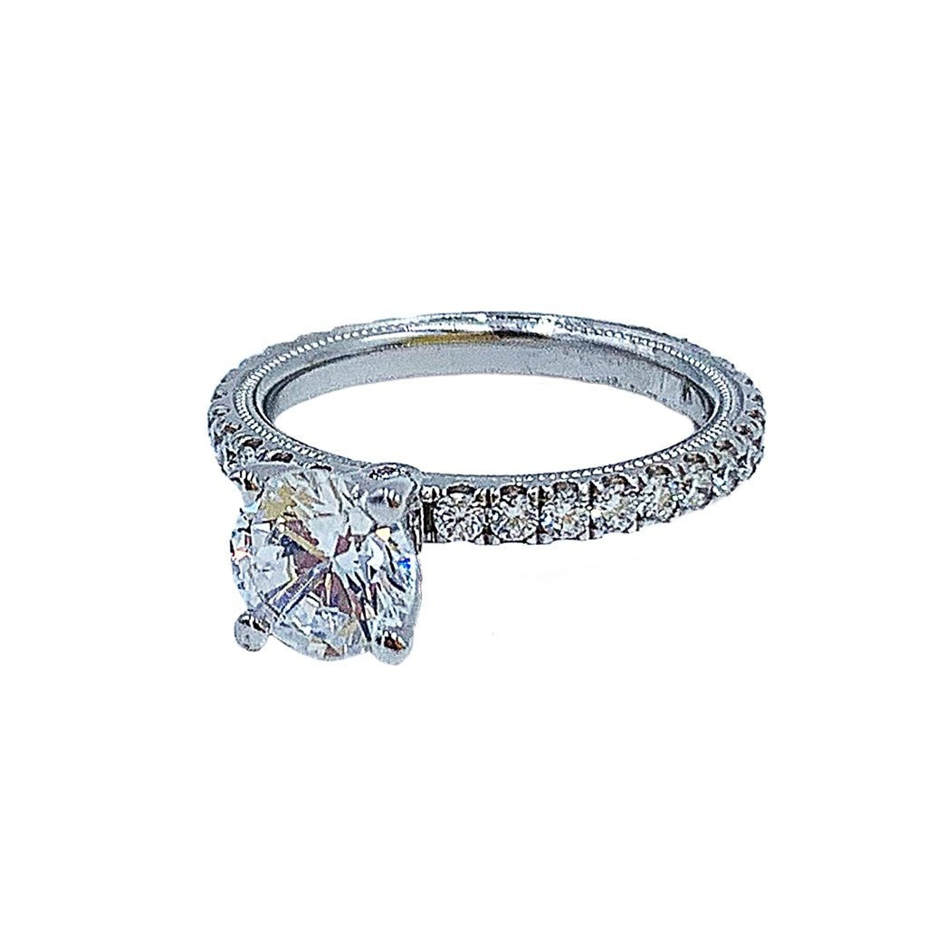 1.65 ctw Verragio diamond engagement ring
