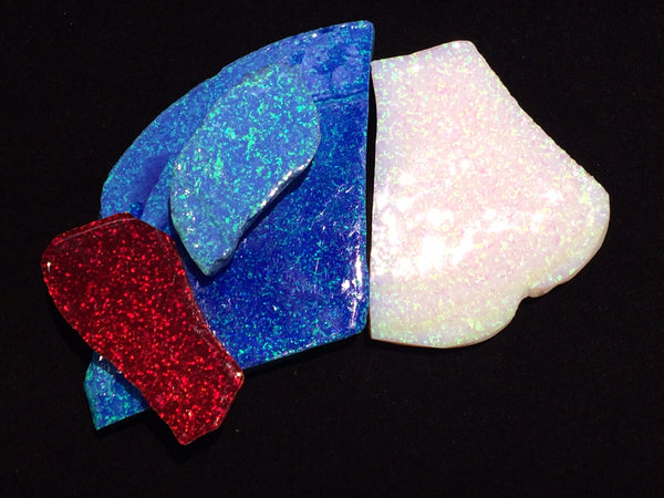 Man Made Opal Various Colors $1.80-$2/gram