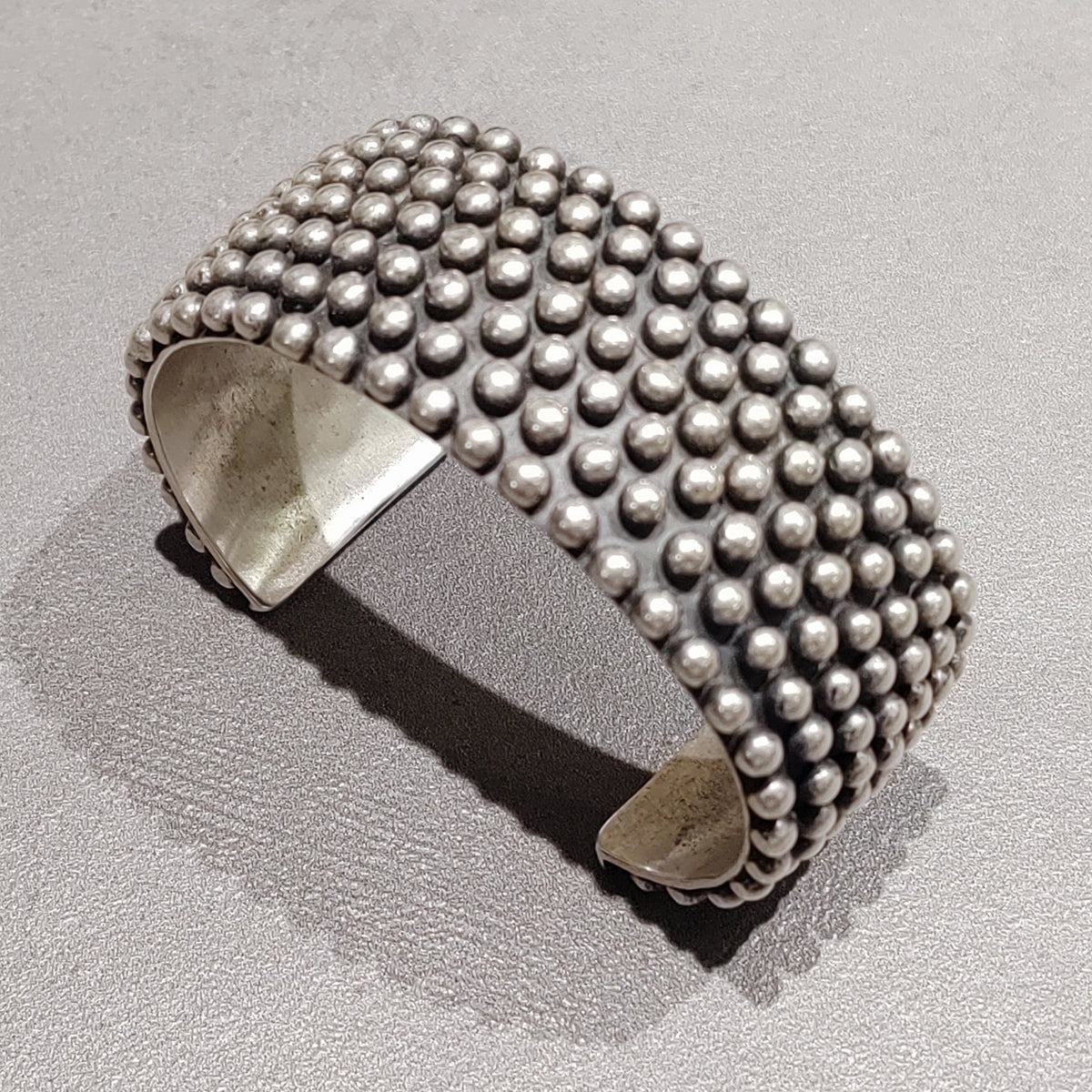 Happy Piasso Navajo Hand Made Sterling Silver Bracelet