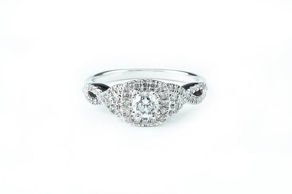 Diamond Engagement Ring 0.53ctw 14k