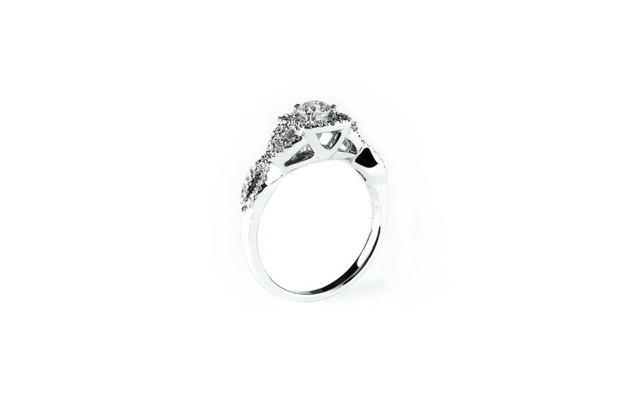 Diamond Engagement Ring 0.53ctw 14k