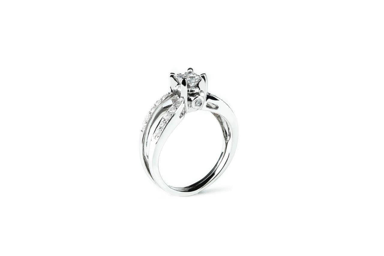 Diamond Engagement Ring 0.75ctw 14k