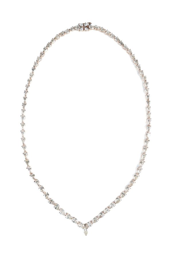 20 ct Diamond Riviera Necklace