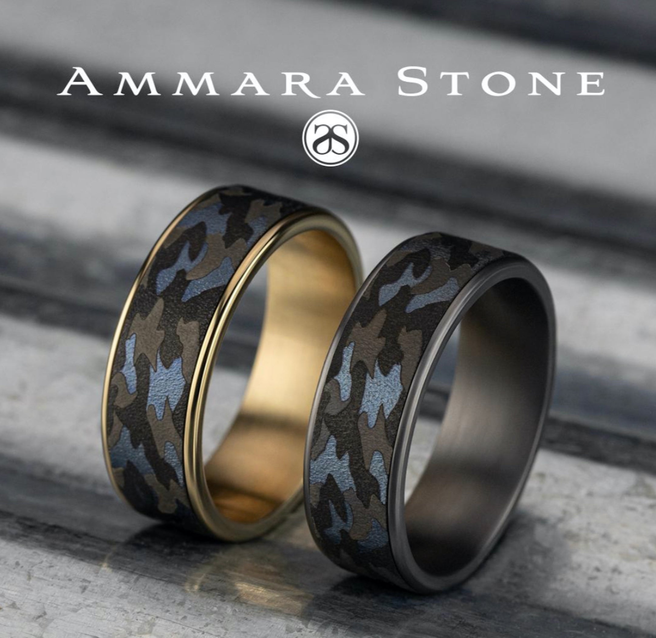 Benchmark Men's Camouflage Wedding Band Benchmark Men's Camouflage Wedding Band