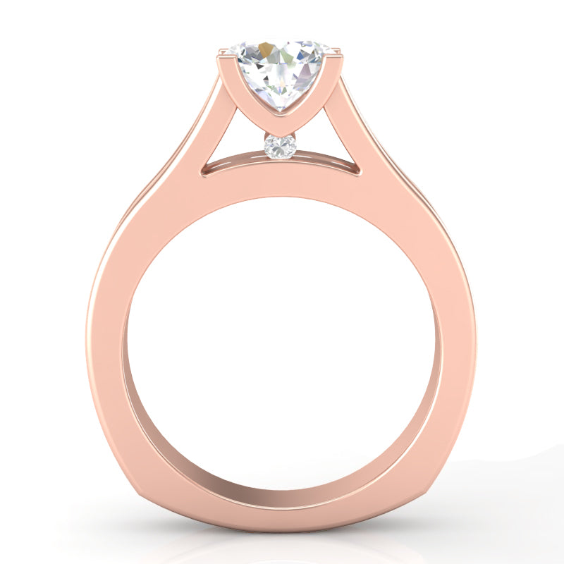 Diamond Engagement Ring Luminar L6852 1.50 ctw